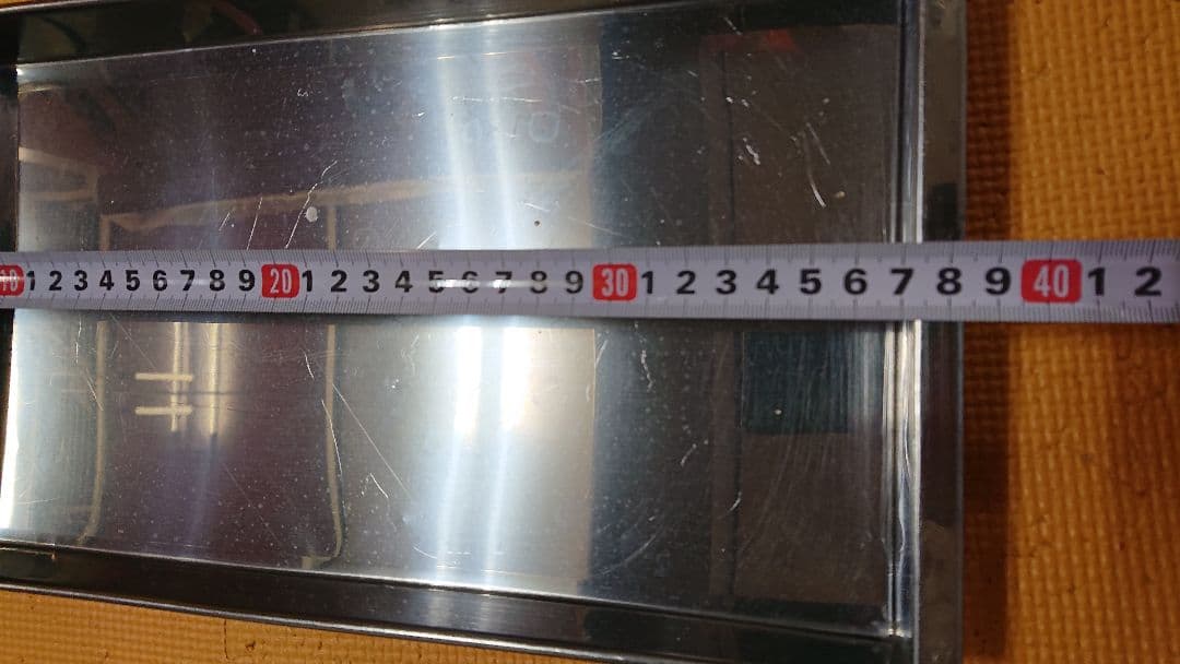 格安！業務用サイズ 未使用ステンレス角バット キャビネット