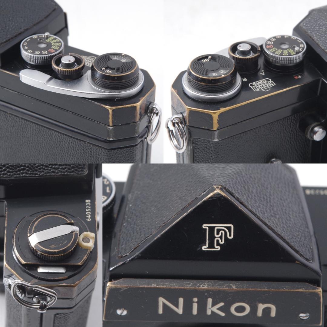 希少 640万台 Nikon F Black アイレベル ロクヨンマルエフ