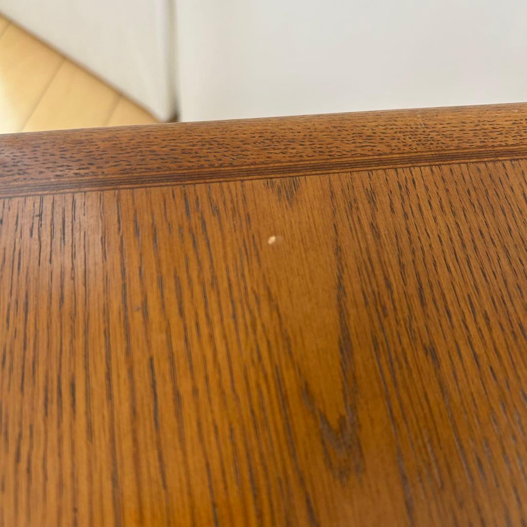 超希少 オールドカリモク サイドテーブル karimoku レトロ家具　天然木