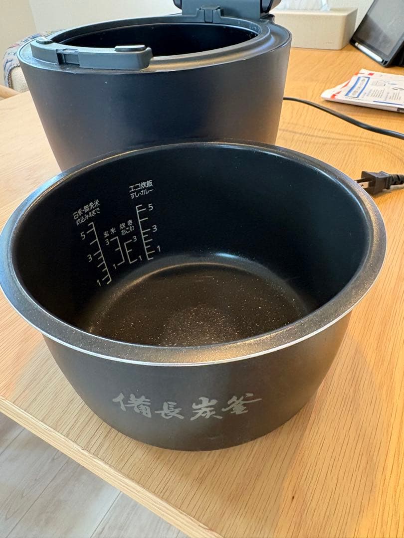 【値下げしました】Panasonic 炊飯器 SR-H110 黒