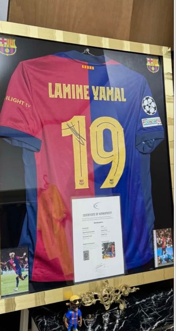 JSB ヤマル 直筆サイン THE DUGOUT 証明書き CL仕様