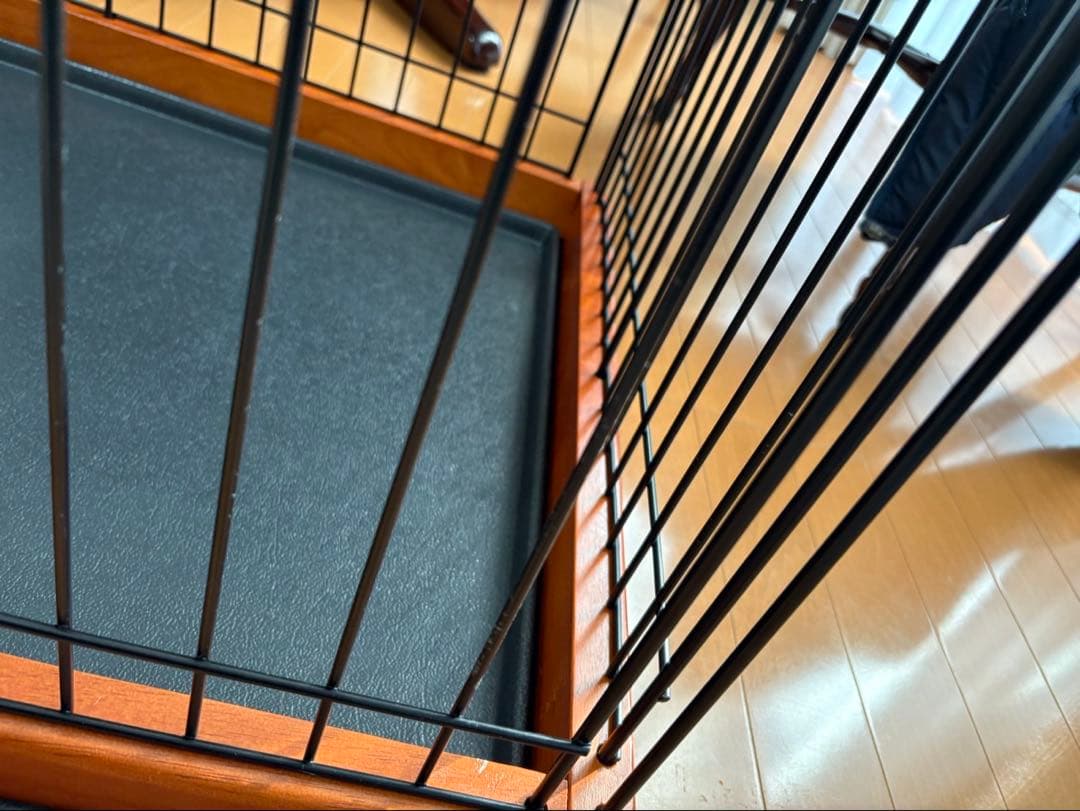 【1月末まで】犬用ケージ 小型・中型犬 木製フレーム