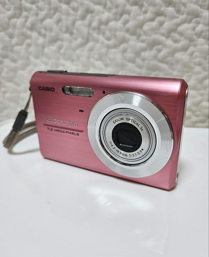 CASIO カメラ　エクシリム　EX-Z75 ピンク　コンデジ　動作品