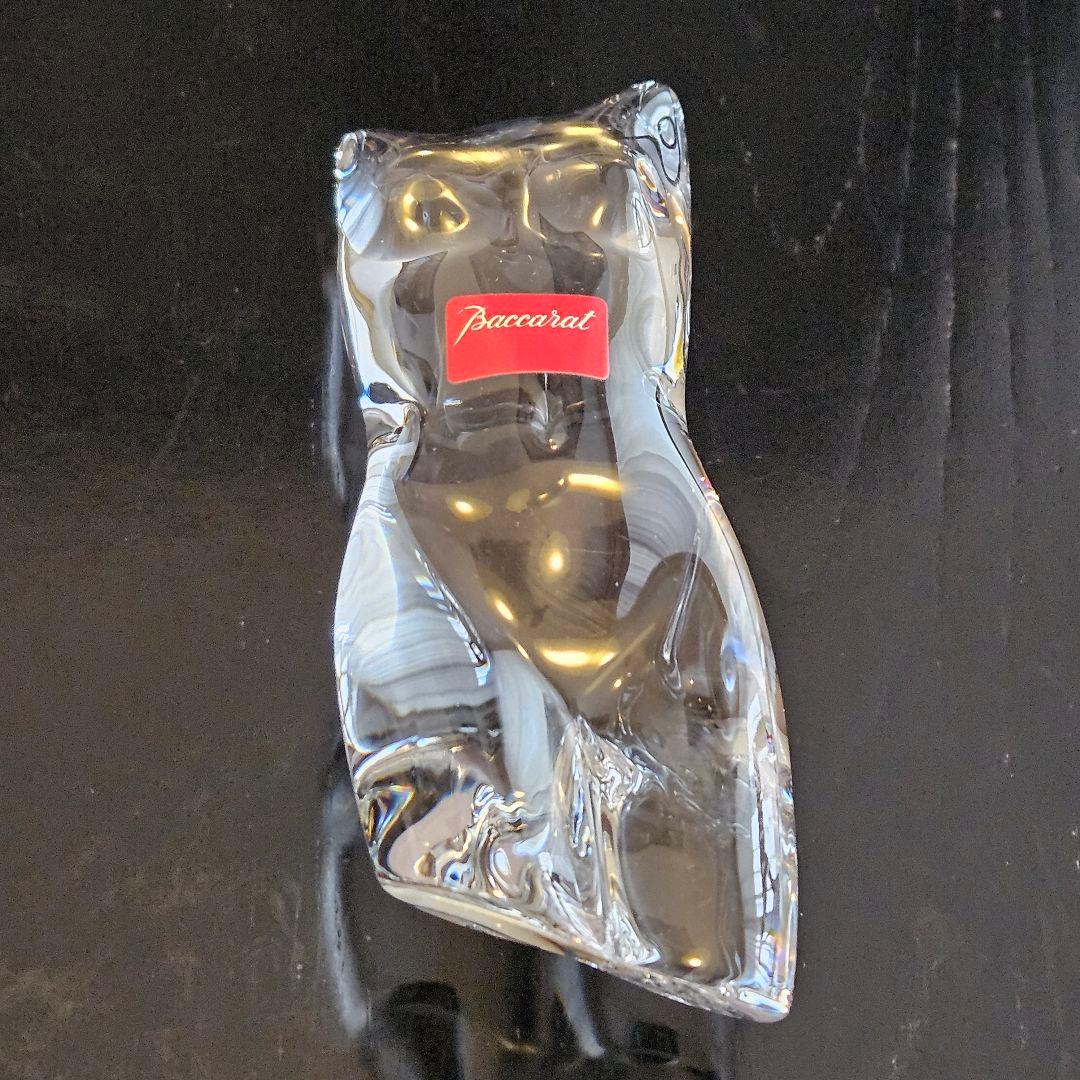 バカラ　クリスタル置物　「ヌーディスト」