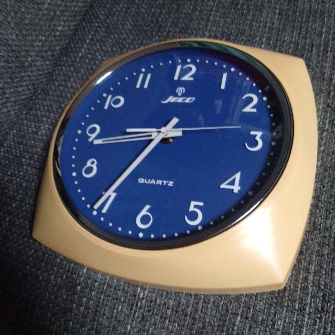 昭和レトロポップJecoジェコースペースエイジクオーツ掛時計