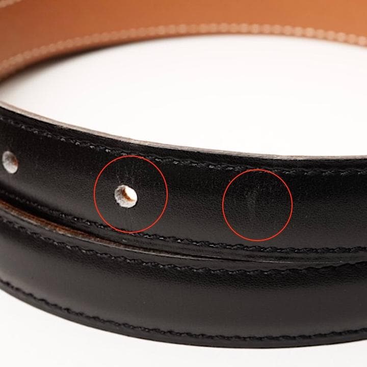 ✨保管未使用✨HERMES エルメス ミニHベルト ⚪︎Z刻印 85cm布袋箱付