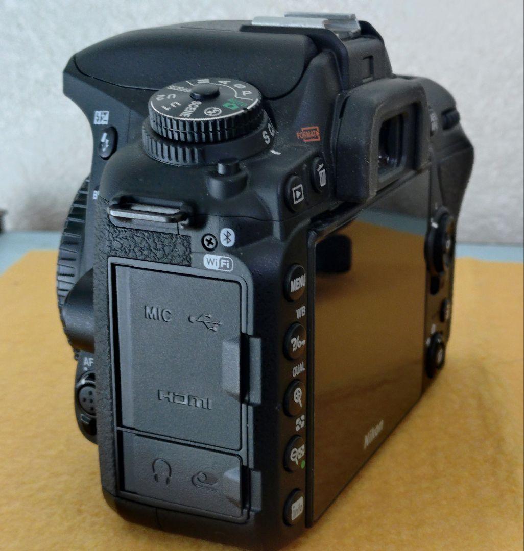 ニコンD7500 【美品】撮影1170回 ボディ+SDカード付