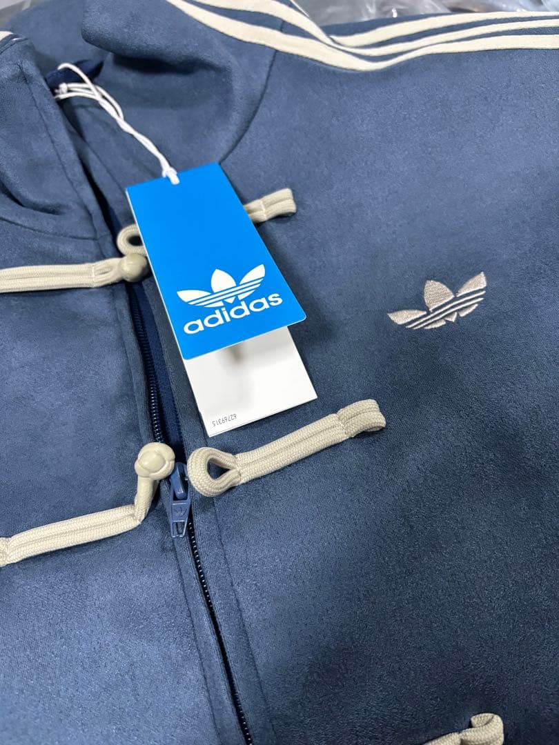 adidasアディダス 中国限定 蛇年トラックジャケット ネイビーL