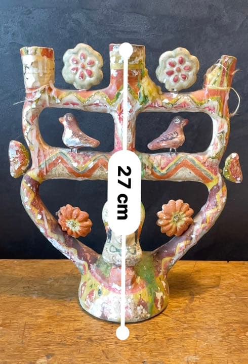 メキシカンフォークアート　生命の樹　ツリーオブライフ　ミッドセンチュリー