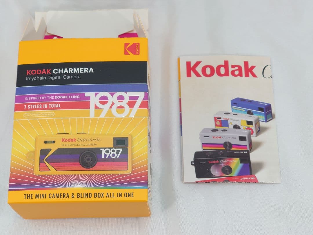 KODAK CHARMERA キーチェーンデジタルカメラ TYPE01 イエロー