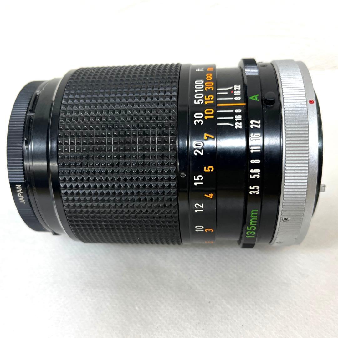 【専用ケース付】CANON LENS FD 135mm 1:3.5 S.C.
