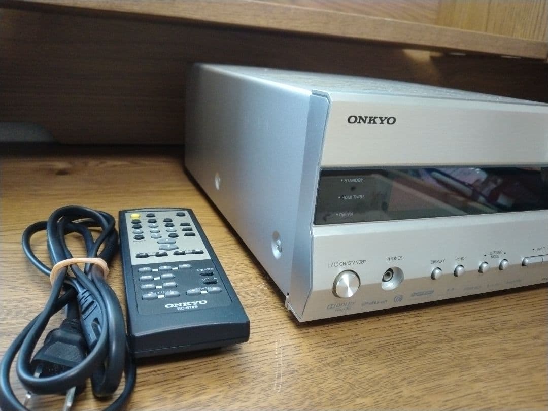 アンプ　オンキョー ONKYO SA-205HDX 5.1CH リモコン付