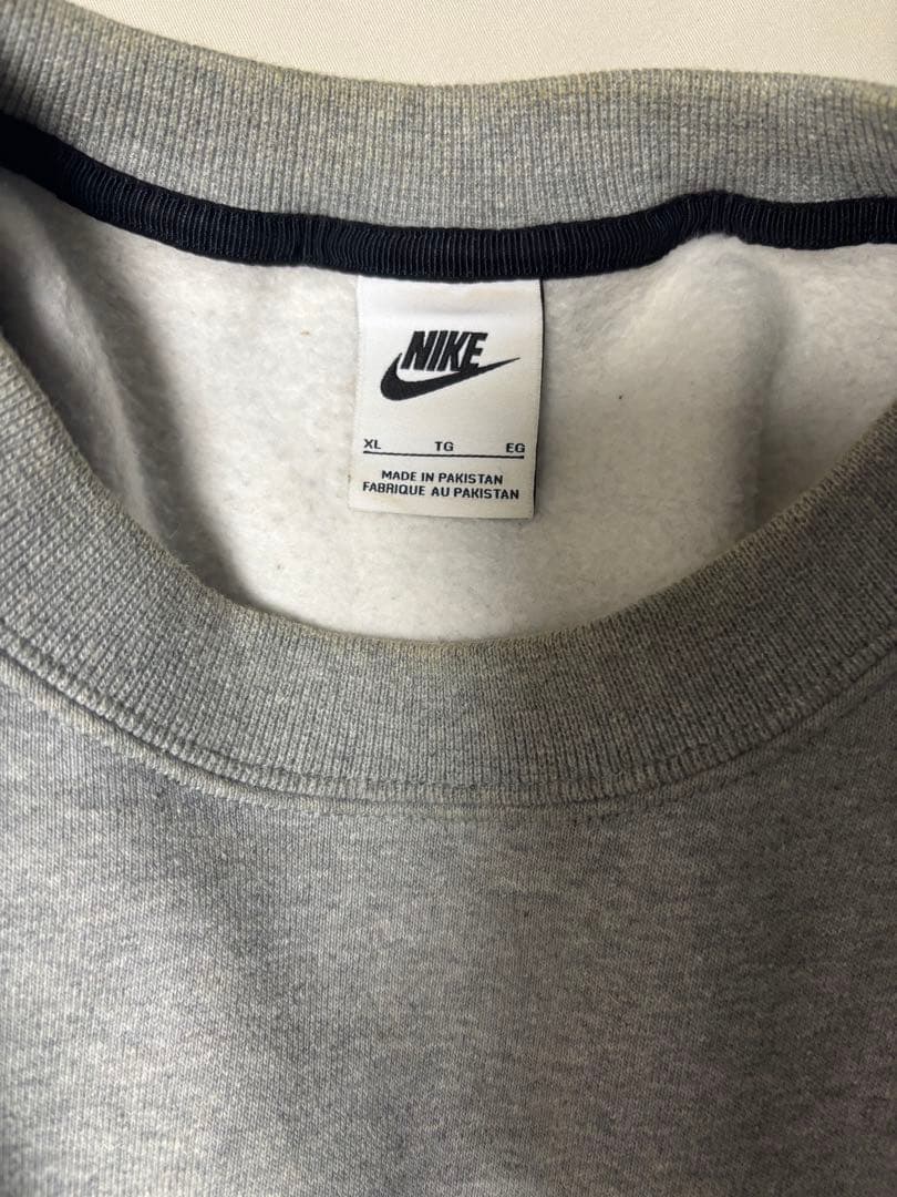 Nike × stussy グレー XL スウェット