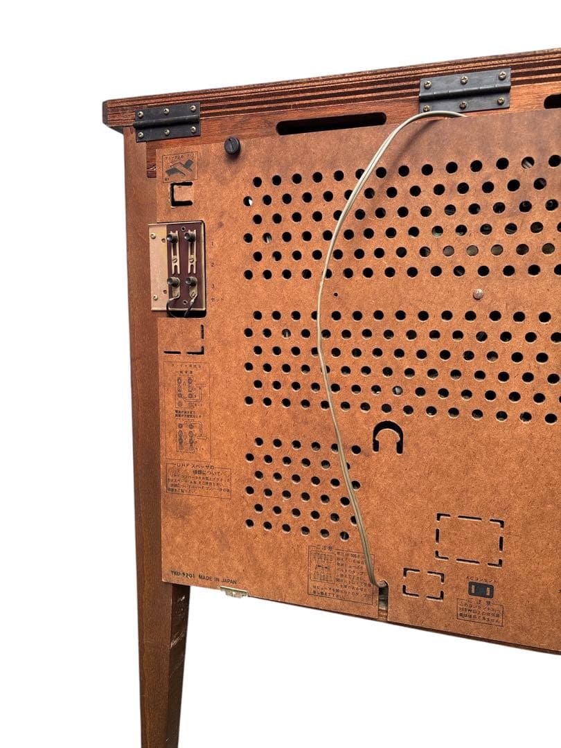 昭和40年代　National ナショナル　TK-900D 真空管カラーテレビ