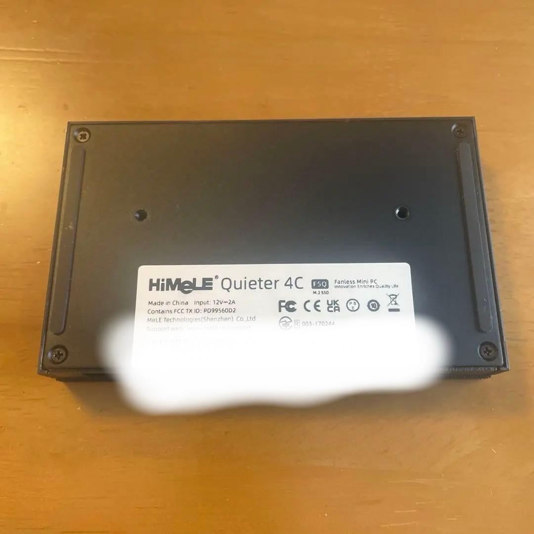ミニPC HiMeLE Quieter 4C N100 16GB 512GB