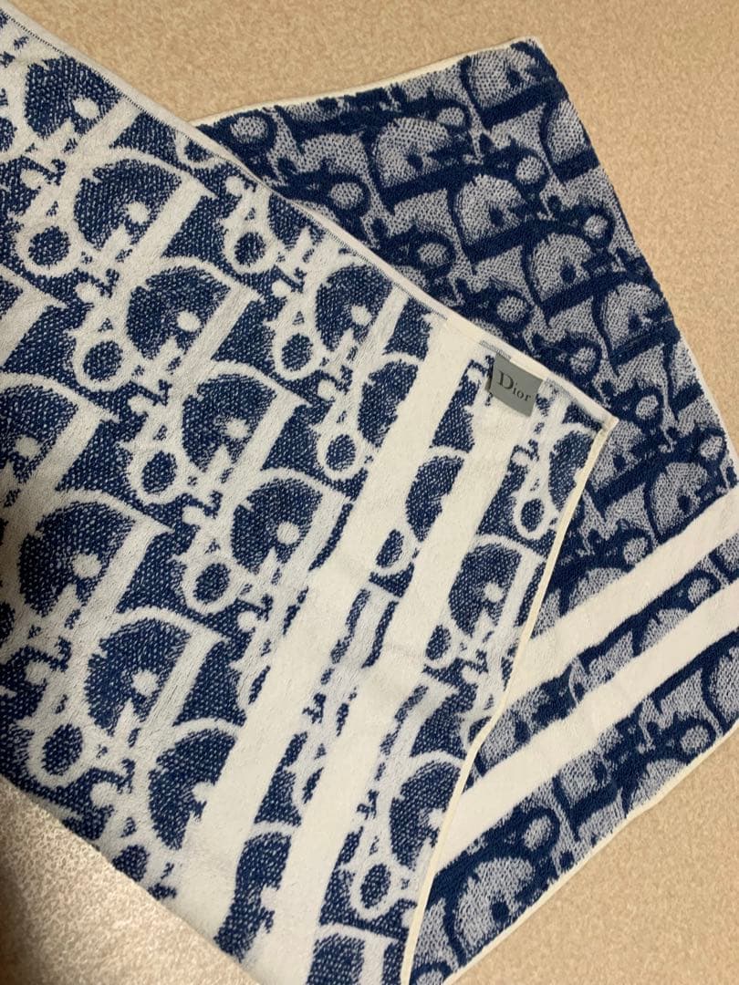 Dior トロッター柄 バスタオル