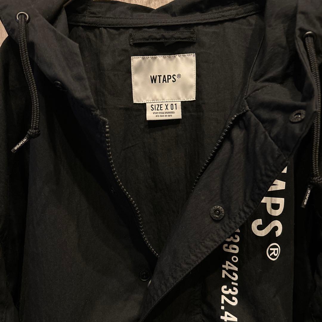 【美品】WTAPS 高級アノラックナイロンジャケット ハーフジップパーカー 古着