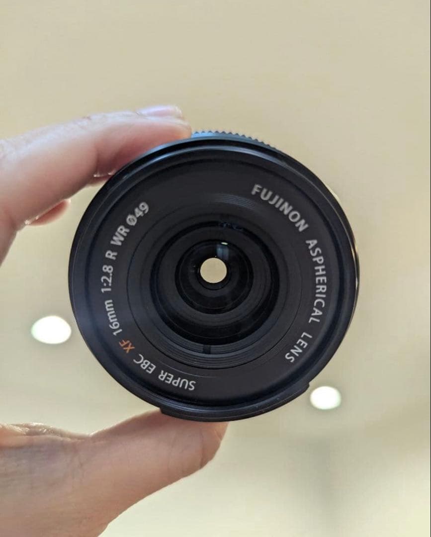 Fujifilm XF16mmF2.8 R WR レンズ