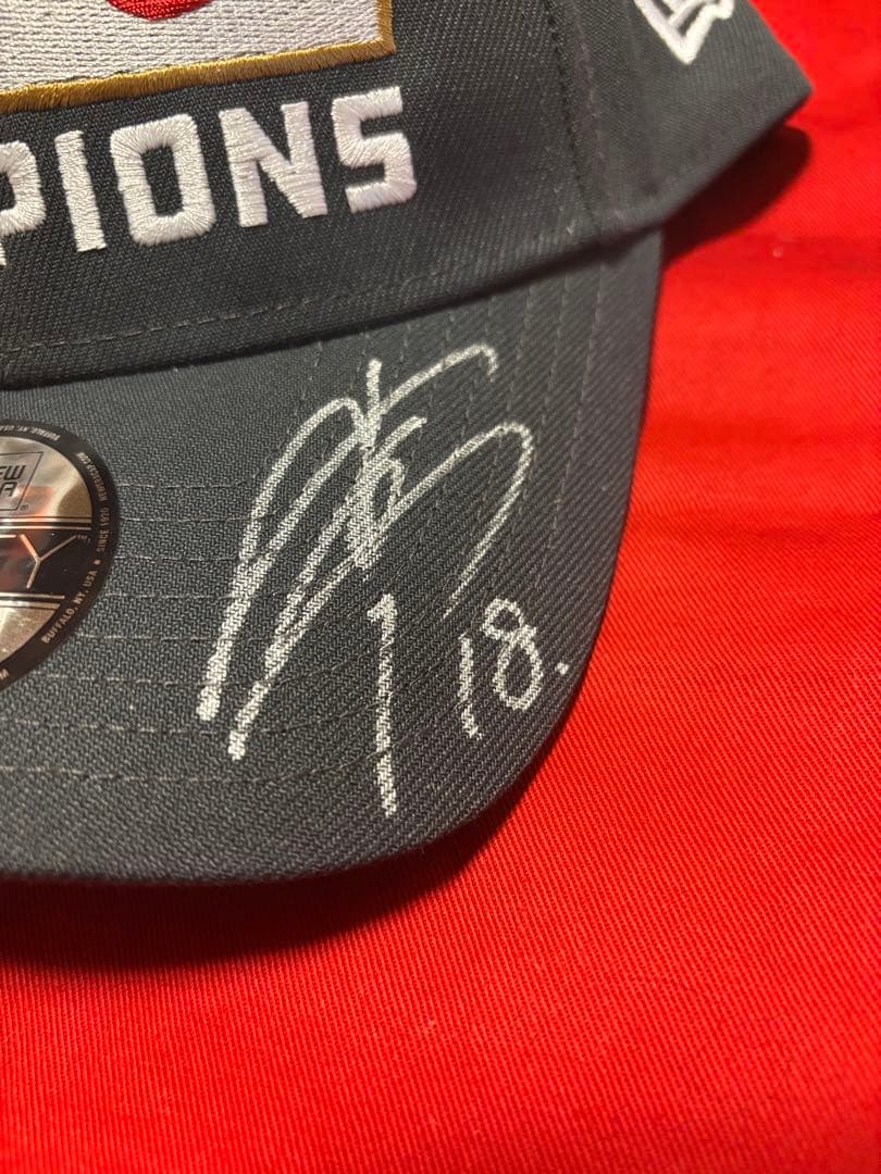 ドジャース 山本由伸 直筆サイン キャップ 侍ジャパン