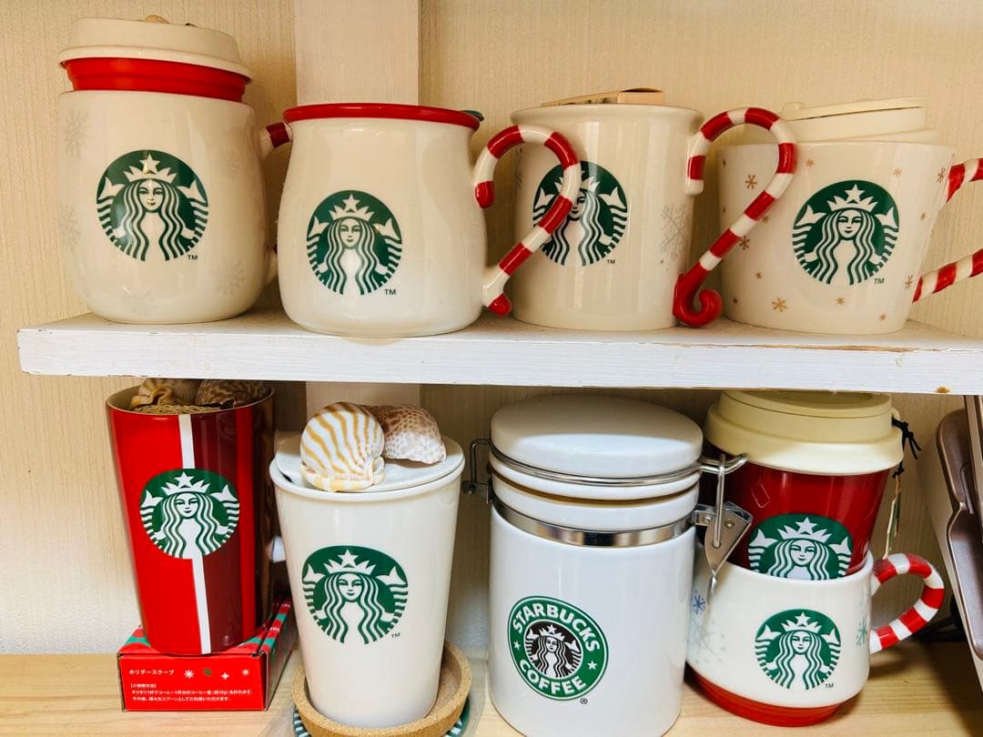 スターバックス　クリスマス　マグセット