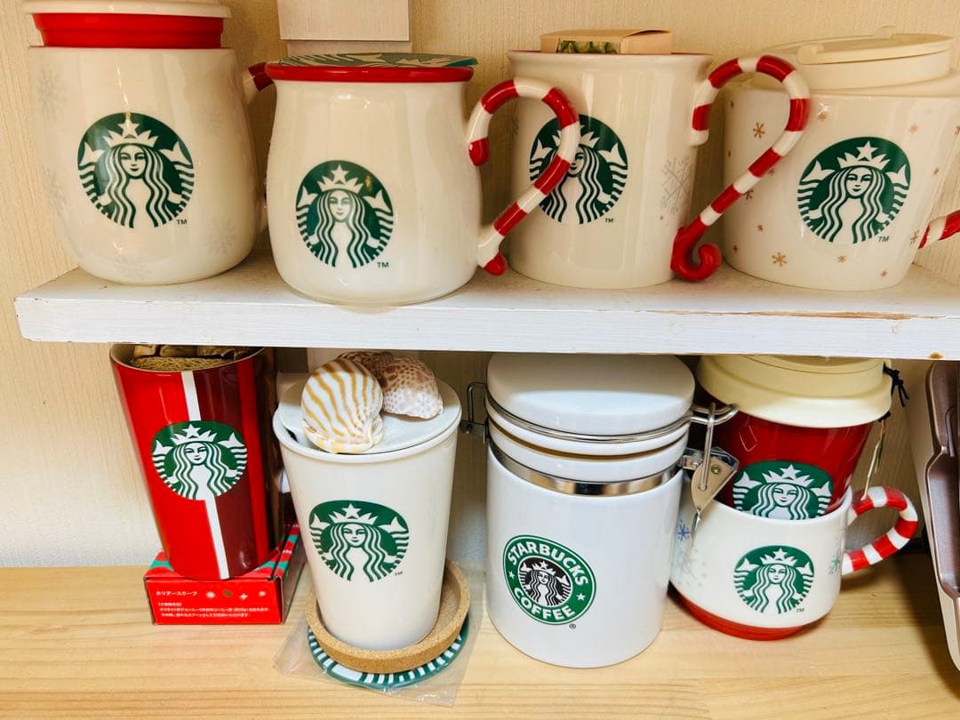 スターバックス　クリスマス　マグセット