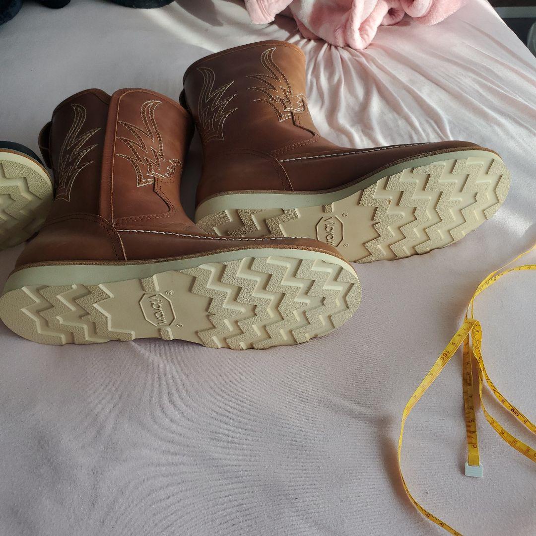 ウエスタンブーツ ブラック ブラウン 2色