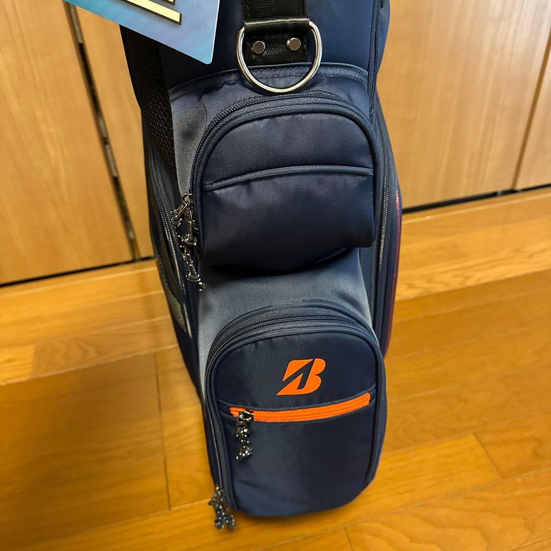 新品未使用ブリヂストン ゴルフキャディバッグ ネイビー　 2025年　3月発売