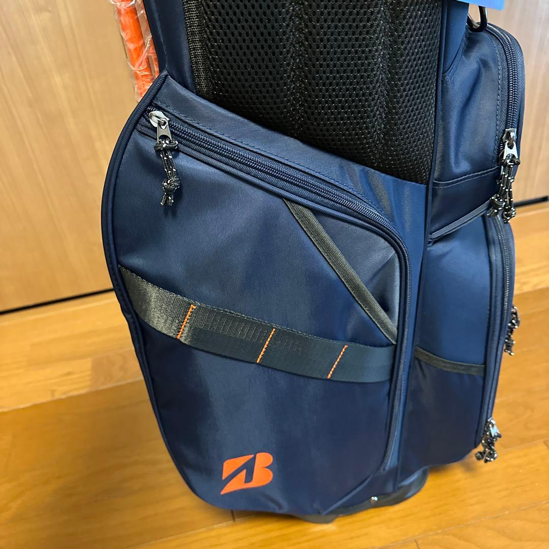 新品未使用ブリヂストン ゴルフキャディバッグ ネイビー　 2025年　3月発売