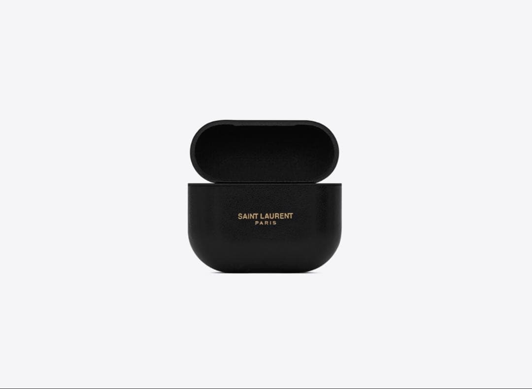 SAINT LAURENT ブラック イヤホンケースAirPods