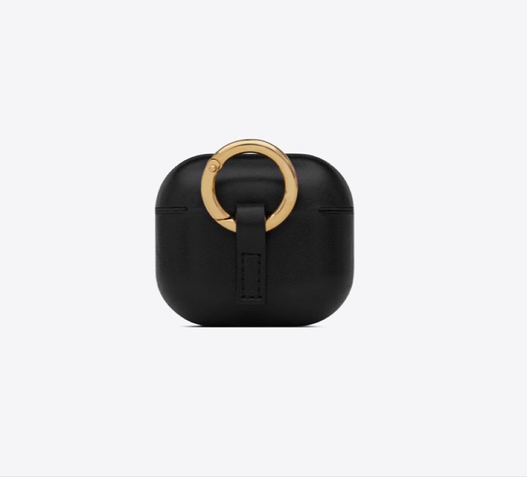 SAINT LAURENT ブラック イヤホンケースAirPods