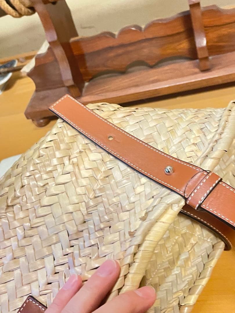 ロエベ　LOEWE バスケットバッグ　カゴバッグ スモール　ハンドバッグ