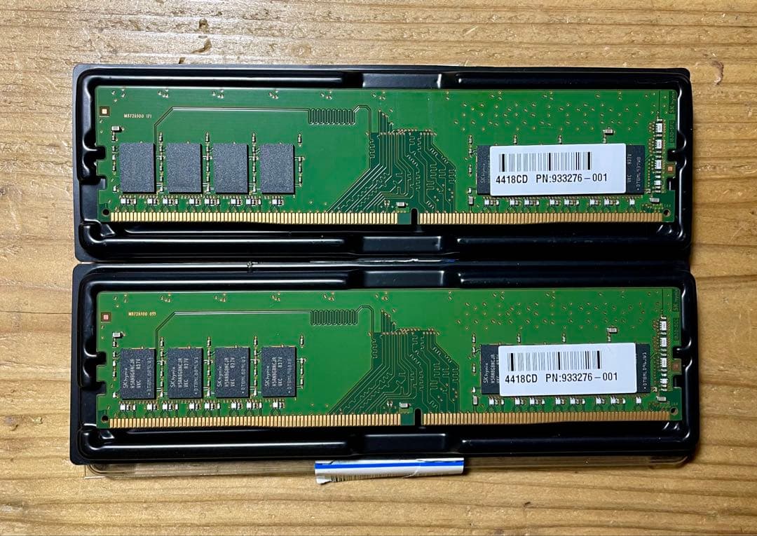 SK hynix PC4-2666V DDR4 メモリ 8GB*2 =16GB
