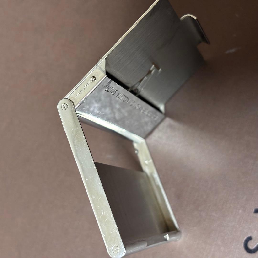 Louis Vuitton 名刺入れ シャンゼリゼ カードケース シルバー