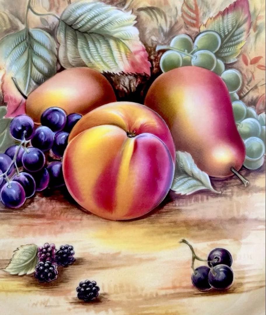 エインズレイ オーチャードゴールド　ガトープレート&ケーキサーバー　未使用品