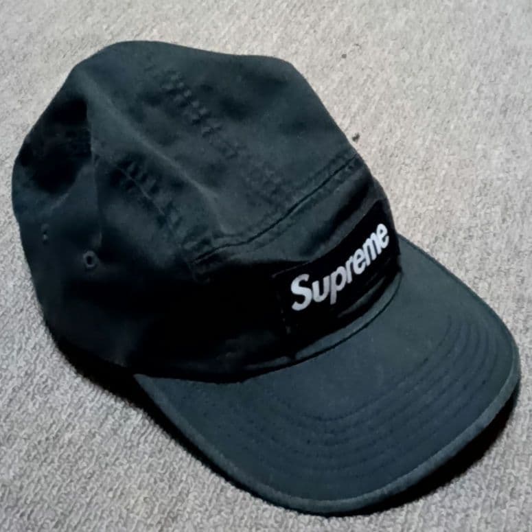 Supreme ワークキャップ 黒