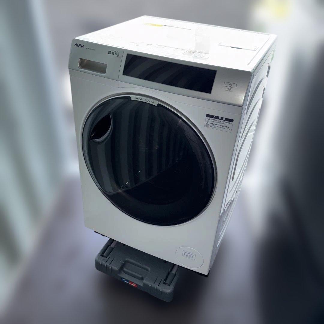 美品/2025年製/AQUA/ドラム式洗濯機/AQW-DM10R-R/10kg