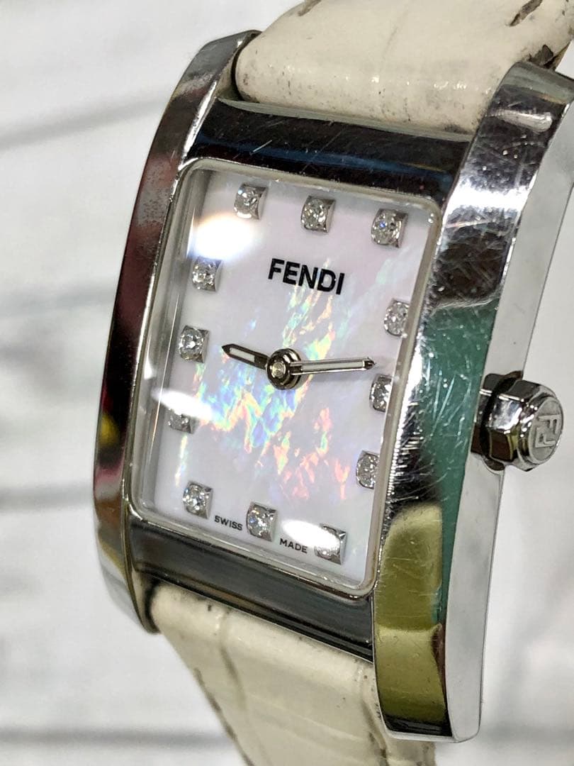 FENDI フェンディ 7000L 12PD シェル文字盤 腕時計　6861T