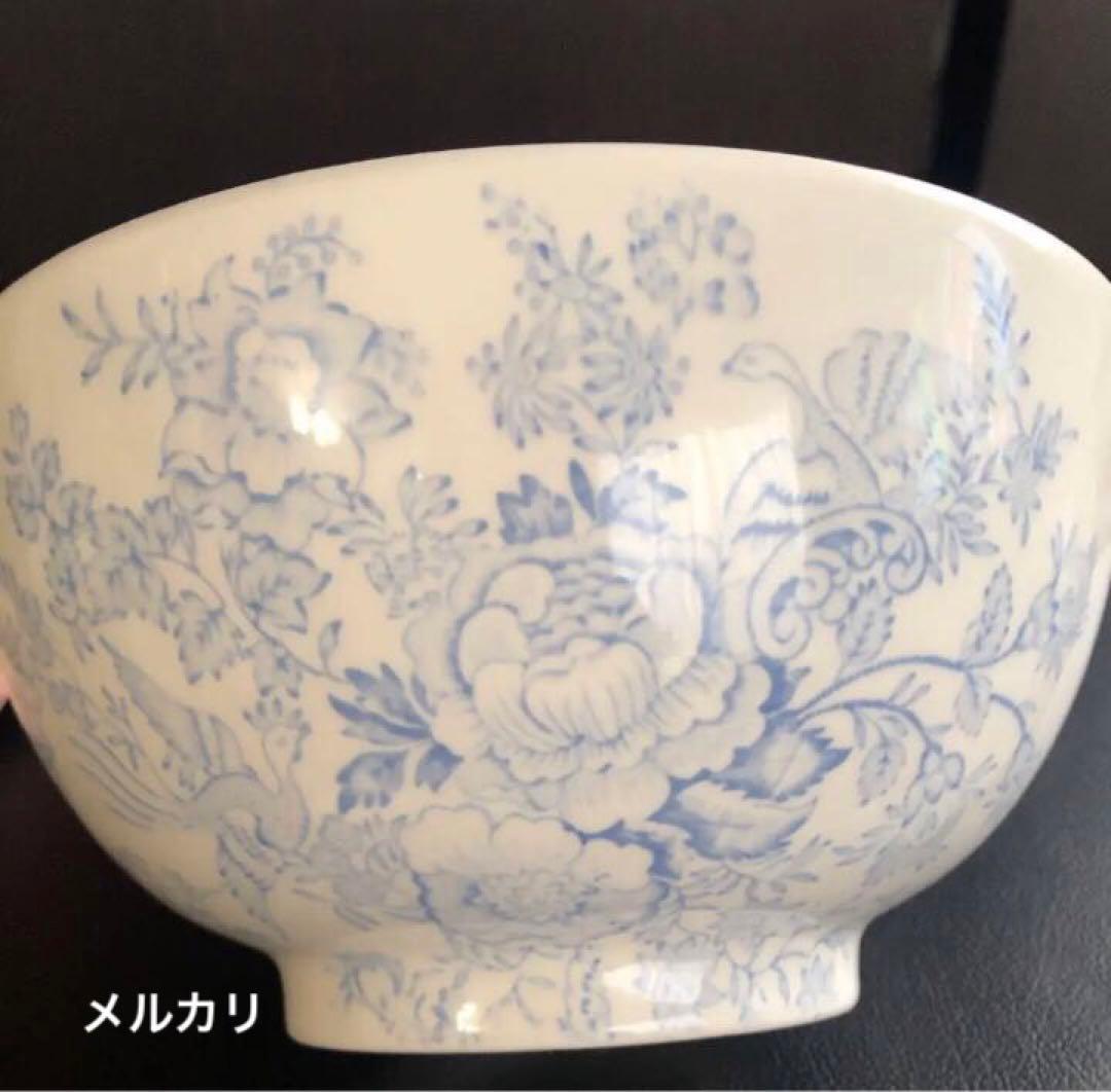 新品　バーレイ ブルーアジアティックフェザンツ　サラダボウル L 20cm