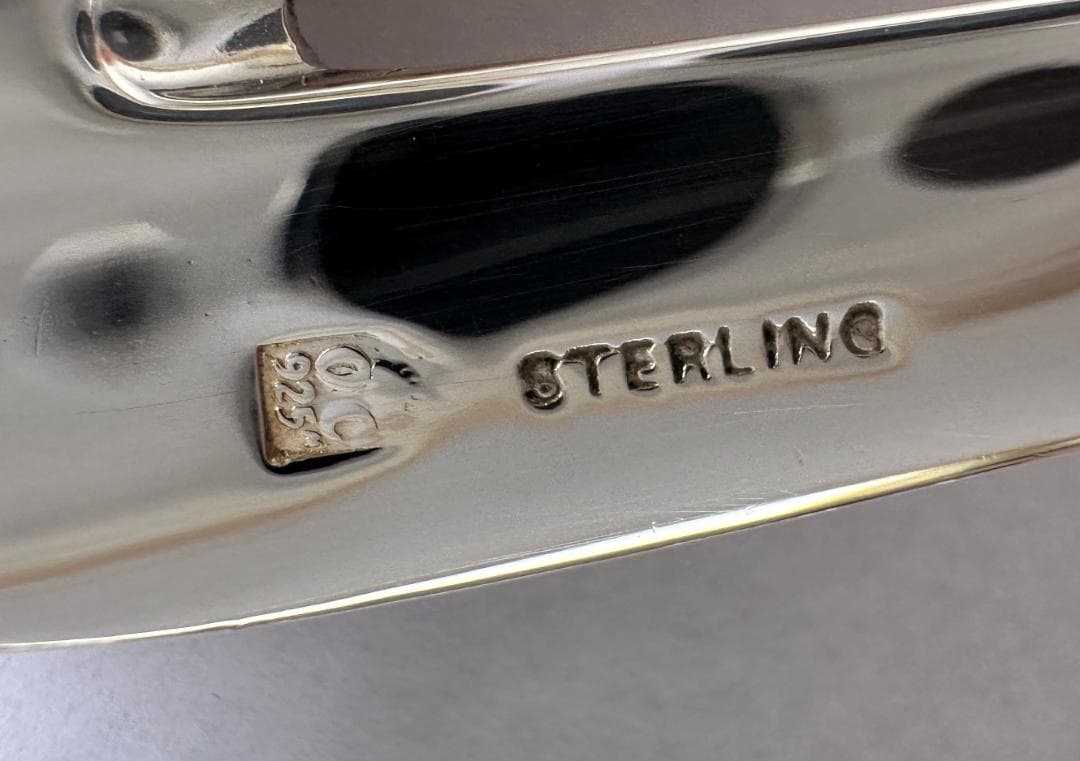 参考90万円 クリストフル ルネッサンス スターリングシルバーサービングフォーク