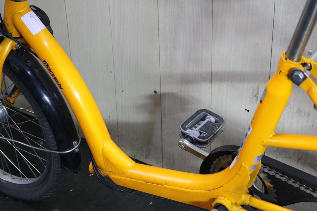 丸石ふらっか〜ず　20インチ 3段 AUTO LED YELLOW