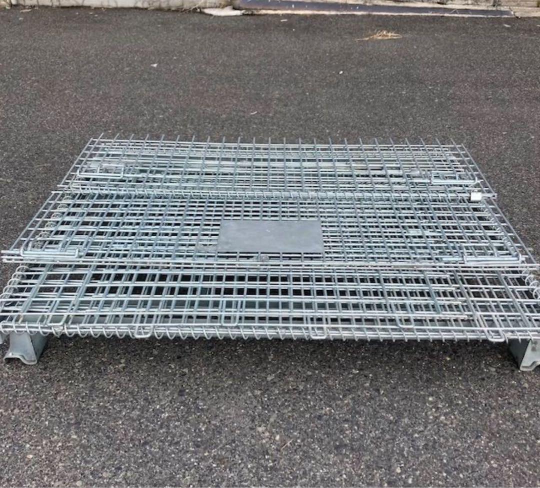 【未使用】 大型メッシュパレット 900×1200×1000 自取茨城 在庫17