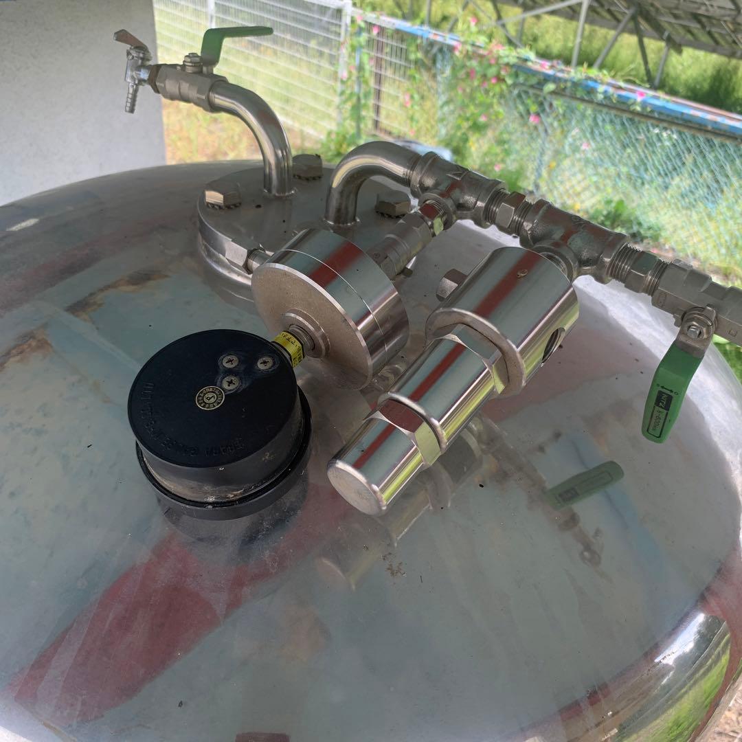 ステンレス ビール貯蔵タンク 深井製作所 SUS F304