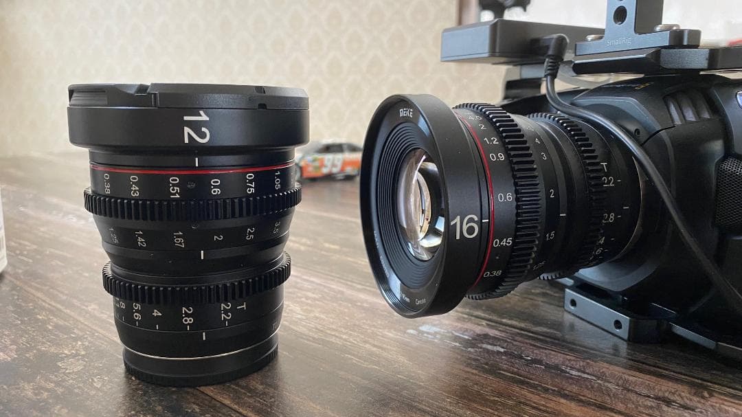 【みさき】BMPCC4K+TILTAフリップスクリーン シネマレンズ２本他