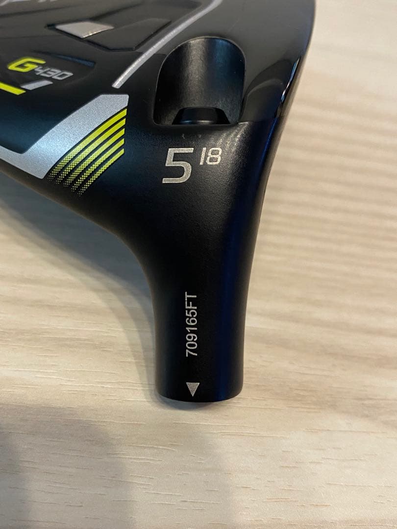 【美品】PING G430 MAX 5番18度フェアウェイウッドヘッド単体