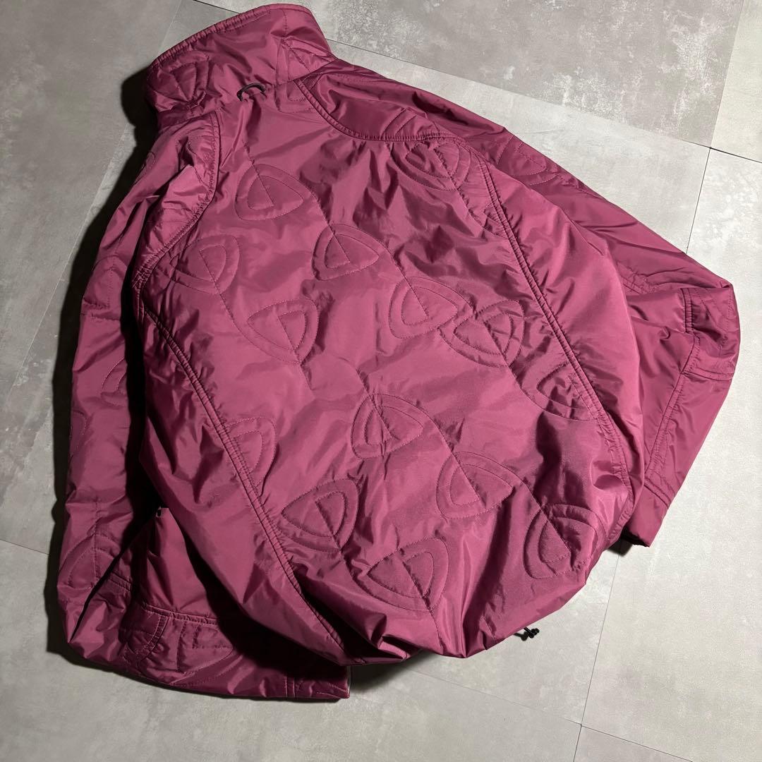 00s NIKE ACG ナイキ　パフジャケット　ピンク　y2k 短丈　総柄