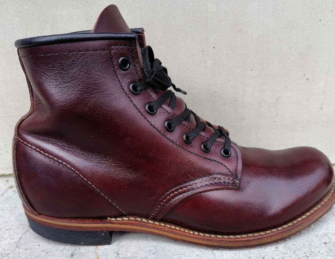 【廃盤・希少】RED WING ベックマン 9011 US7.5 レザー ブーツ