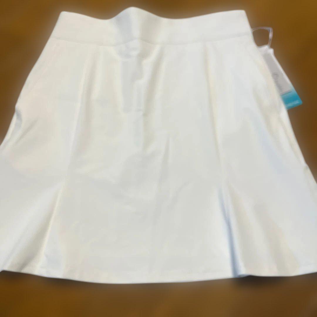ジュンアンドロペ　ゴルフスカートLサイズ白　未使用品