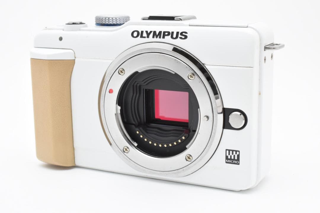 【2288ショット 良品】 オリンパス E-PL1ｓ ホワイト ミラーレスカメラ