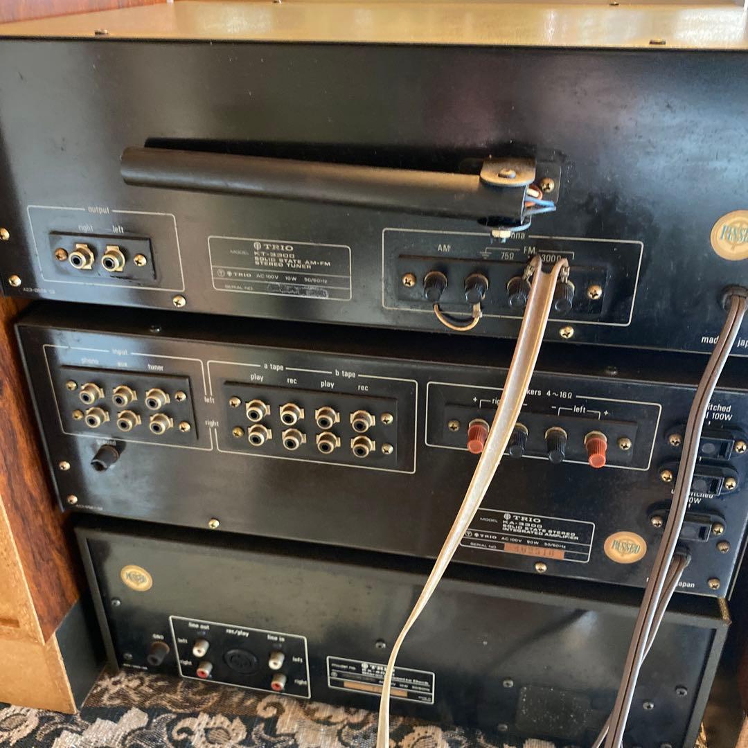 1976年購入TORIO  SYSTEM  components