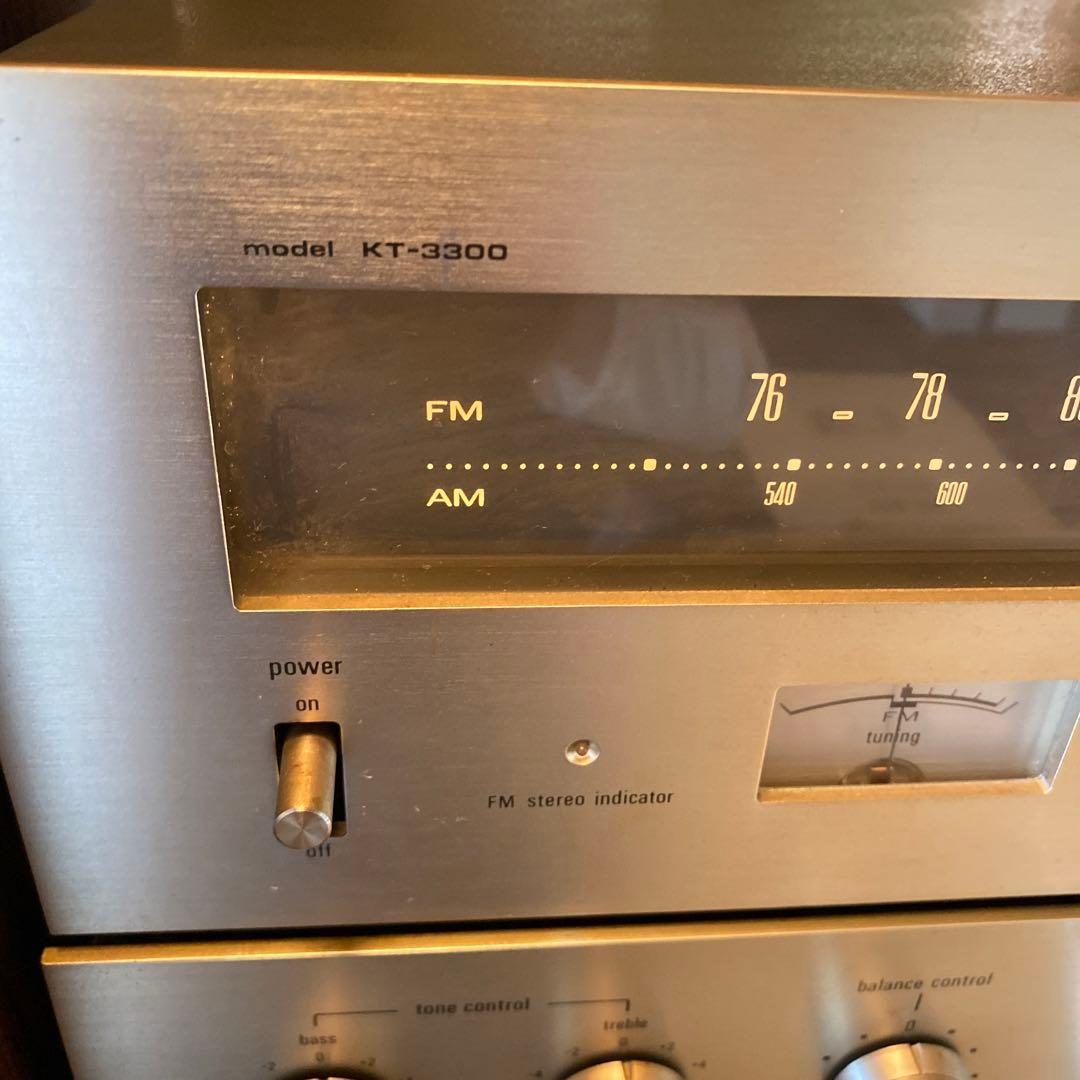 1976年購入TORIO  SYSTEM  components